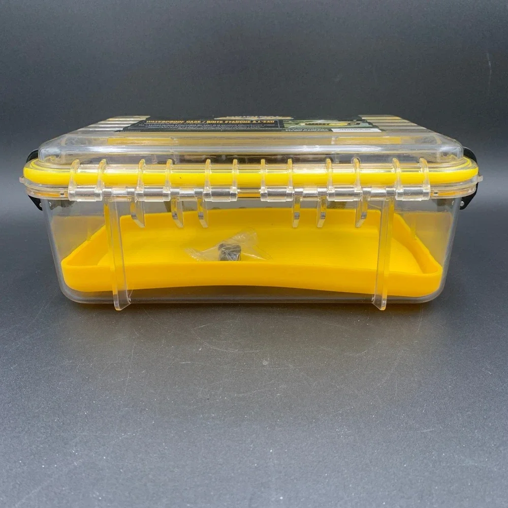 Plano Synergy Original Fishing Gear Waterproof Case PLAM1462W Yellow Clear